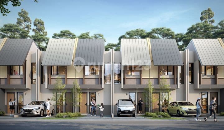 Rumah 2 Lantai 2 Kamar Dijual Under 1M Dekat Akses Tol & Bandara